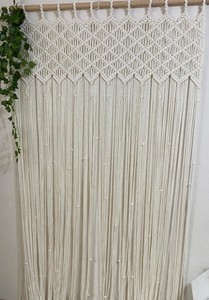 <b>Macrame</b> door <b>curtain</b>, boho Window and door <b>curtain</b>, living room <b>macrame</b> <b>curtain</b>,Wedding backdrop,wall hanging dooray <b>curtain</b> - Product Image 3