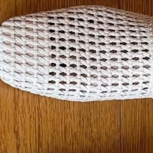 Mules plates d'été en maille tressée à la main pour femmes, à bout carré, respirantes, chaussures décontractées minimalistes pour intérieur et extérieur - Product Image 1