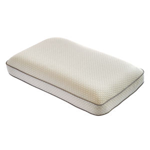 Oreiller cervical orthopédique de luxe en polyester avec motif uni, anti-acariens et respirant pour soulager la douleur - Product Image 3