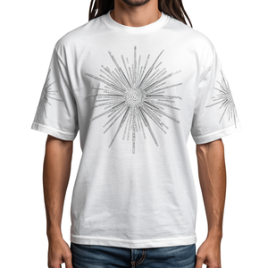 Camiseta con Pedrería Starburst Más Vendida para Hombre, Ropa Casual de Moda Oversize - Product Image 2
