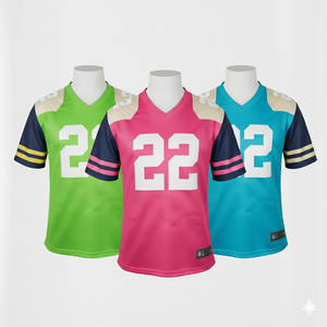 เสื้อฟุตบอลผู้ชายผ้าสแปนเด็กซ์/คอตตอน/ใยไผ่ ระบายอากาศได้ดี แขนสั้น ชิคาโก ฟุตบอลเจอร์ซีย์ แบบซับลิเมชั่นทรานเฟอร์ - Product Image 4