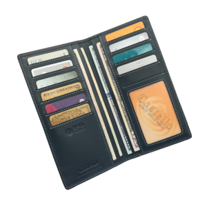 [Top Ranking] Castello Saffiano Leather Long <b>Wallet</b> for Men and Women Open Closure - Product Image 5