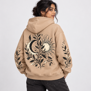Custom <b>Sand</b> Graphic <b>Hoodie</b> Oversized Back Print Pullover Hooded Sweatshirt Unisex Streetwear OEM Private Label Wholesale - Product Image 6