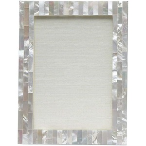 <b>Vintage</b> Mother of Pearl Inlay Photo <b>Frame</b> Black and White Floral Mosaic <b>Picture</b> <b>Frame</b> for Tabletop Display & Luxury Home Decor - Product Image 6