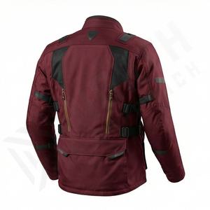 Veste de moto en cuir véritable pour homme de qualité supérieure, nouvelle arrivée, vestes de moto d'hiver, protections amovibles, personnalisables - Product Image 2
