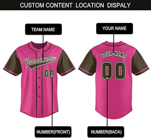 Maillot de baseball à production rapide, uniforme personnalisé, mélange poly-spandex, style équipe professionnelle, étiquettes personnalisées, tissu résistant à la décoloration, teinture intégrale - Product Image 5