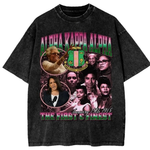 Legacy Acid Wash Tee <b>Black</b> <b>Women</b> Graphic <b>T</b> <b>Shirt</b> Vintage Washed Sorority Short Sleeve Casual Streetwear Oversized Fashion - Product Image 1