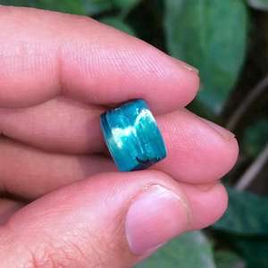 Pierre précieuse naturelle et rare en tourmaline afghane œil-de-chat de 7,70 ct, pierre de cristal en vrac pour la fabrication de bijoux et la collection - Product Image 3