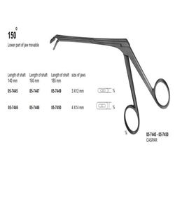 Casper Rongeur à pointe descendante 185 mm en acier inoxydable pour la colonne vertébrale et la neurochirurgie - Product Image 1