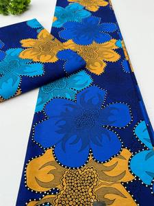 Tela de Algodón 100% con Estampado Africano Ankara para Ropa y Accesorios de Marca Política OEM de Senegal, Venta al Por Mayor - Product Image 5