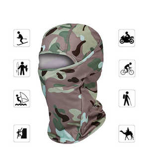 Masque de ski uni, sans motif, à un trou, en polyester 100%, unisexe, pour adultes, personnalisable pour homme. - Product Image 4