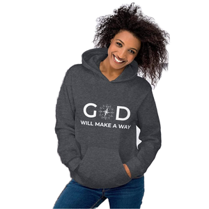 Sudadera con estampado personalizado para mujer, Chaqueta de algodón de manga larga, sudadera con eslogan multicolor, bolsillo de canguro, ajuste de invierno - Product Image 6