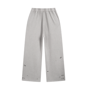 Pantalones Personalizados para Hombre, Alta Calidad, 100% Algodón, Cintura Elástica, Cordones Premium, Pantalones Desgastados - Product Image 5