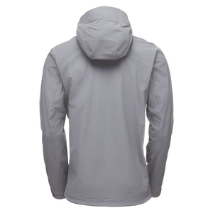 Veste softshell imperméable à capuche pour homme, couleur personnalisée, avec fermeture éclair rouge, vêtements d'extérieur sportifs d'hiver, coupe régulière, vestes softshell - Product Image 6