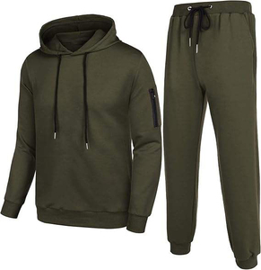 Custom logo Tracksuit Hoodie Set <b>Sports</b> Suit Track Suits <b>Trousers</b> Two Piece Set Jogger Tracksuit for <b>Men</b> - Product Image 3
