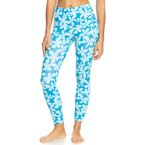 Leggings de Yoga de Cintura Alta para Mujer, Estampado Floral Tropical, Largo 7/8, Pantalones de Gimnasio y Fitness, Leggings de Compresión Elásticos para Entrenamiento - Product Image 1