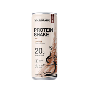 เครื่องดื่มโปรตีนเชคกาแฟยี่ห้อของคุณ ขนาด 320 มล. - รับผลิตแบรนด์ส่วนตัว/ขายส่ง - สนับสนุนด้านการตลาด - ตัวอย่างฟรี - Product Image 1