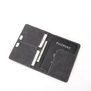Premium Full Grain Leather <b>Passport</b> Holder Luxury Travel <b>Wallet</b> Genuine Leather <b>Passport</b> Case Wholesale Manufacturer LPH-0325 - Product Image 4
