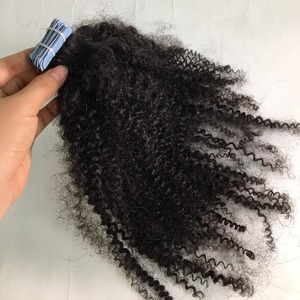 Extensiones de Cabello Humano Virgen Indio Rizado Natural, Trama Jerry Rizada sin Procesar, Cabello con Cutícula Intacta, Compra Directa del Proveedor - Product Image 3