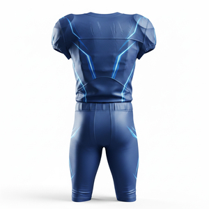 Uniforme de Fútbol Americano Resistente para Equipos de Secundaria y Universidad, Ropa Deportiva Personalizada con Tela Sublimada de Alto Rendimiento - Product Image 2