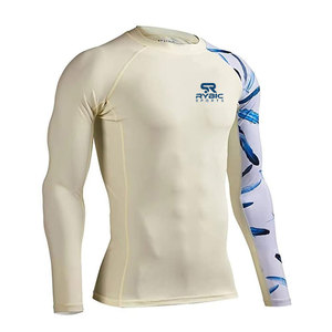 Haut de compression pour hommes, coupe ajustée, imprimé, triple couture, pour les pratiquants avertis - Product Image 1