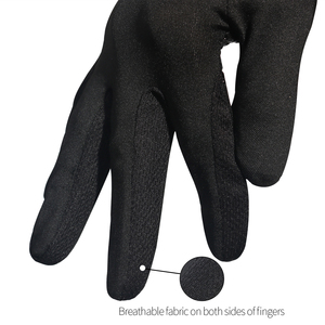 Gants de cyclisme à doigts entiers gris-vert antidérapants unisexes pour l'été - Product Image 5
