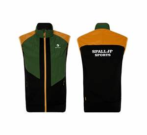 Gilet matelassé zippé pour homme, design personnalisé, style hip-hop, col montant, logo personnalisé, gilet sans manches d'hiver pour homme - Product Image 4