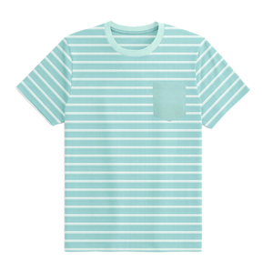 New Collectio 100% Pure Cotton Men's Summer T-Shirt Customized Logo Fashion Solid Color Casual Stock Available Online Best Sale - Product Image 1
