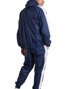 Conjunto Deportivo de Dos Piezas con Chaqueta Cortavientos y Pantalones Deportivos con Estampado de Logotipo Personalizado, Tallas Grandes, de la Mejor Calidad, Transpirable, para Hombre - Product Image 4