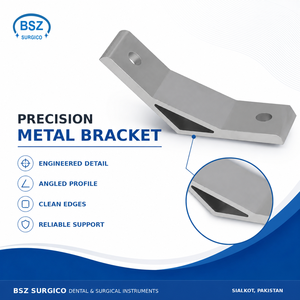BSZ SURGICO BSZS-132 Stainless Steel Surgical Kit | Universal Foot <b>Peg</b> Support Stay for Hospital Use | Silver Finish - Product Image 5
