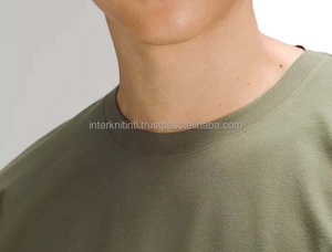 2026 Men's Anti-Bacterial <b>100</b>% Cotton/ <b>Polyester</b>/Cotton Canvas Breathable Quick Dry T-<b>Shirt</b> | Regular Fit Odor-Resistant Collar - Product Image 3