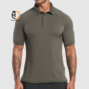 Polo homme personnalisé en coton polyester 200 g/m² pour l'été – T-shirt décontracté uni et abordable avec logo imprimé - Product Image 3