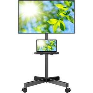 Supporto TV Mobile con Ruote per TV LCD LED da 23-60 Pollici, Inclinabile, Capacità di Carico fino a 40 kg - Product Image 1