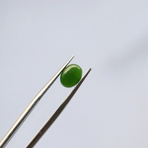 Cabujón de Jade Nefrita Natural al por Mayor, Forma Ovalada para Joyería, Cuarzo Verde - Product Image 4