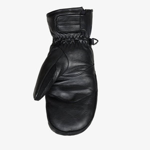 Gants de ski en cuir très demandés, tissu doux % polyester, imperméables, coupe-vent, pour snowboard - Product Image 5