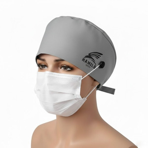 หมวกผ่าตัดผ้าฝ้ายคุณภาพสูง ปี 2026 ปรับขนาดได้ตามต้องการ สำหรับแพทย์ พยาบาล และบุคลากรทางการแพทย์ในโรงพยาบาล - Product Image 6