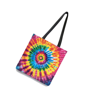 New Latest Simple Design Professional Heavy Duty Beach Tie Dye Canvas Tote <b>Bags</b> Organic Cotton Eco-Friendly Custom Made Canvas - Product Image 3