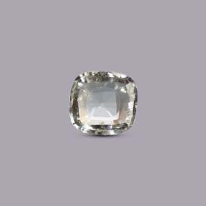 Sky Blue Topaz Oval Cabochon 3.65 Carat Loose Gemstone for Fine Jewelry - Product Image 1