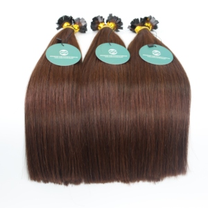 APOGROUP HAIR Extensions de cheveux de luxe à pointe plate 100% Cheveux vierges vietnamiens Remy non traités Double trame coupée à la machine Cuticules alignées Double tirage - Product Image 5