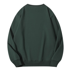 Sudadera Personalizada con Cuello Redondo, 100% Algodón, Tejido de Felpa, Impresión por Transferencia de Calor, Sólida, Transpirable, Resistente al Viento, Ecológica, para Hombre - Product Image 6