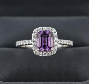 Anillo de compromiso con engaste de bisel y diseño de alas, de lujo, para fiesta de bodas, cristiano, infantil, de plata 925, certificado por terceros - Product Image 1