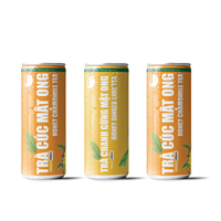 Vente chaude boisson à base de plantes bon goût boissons personnalisées avec diverses saveurs thé peut citron et thé au gingembre