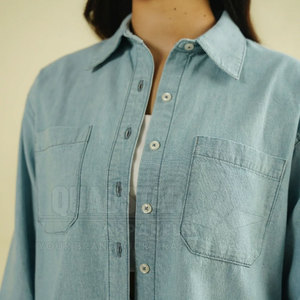 Suministro Directo de Fábrica, Camisetas Casuales Cómodas para Mujer, Logotipo Frontal, 100% Algodón, Alta Calidad, Hecho en Pakistán, Servicio OEM Más Vendido - Product Image 4