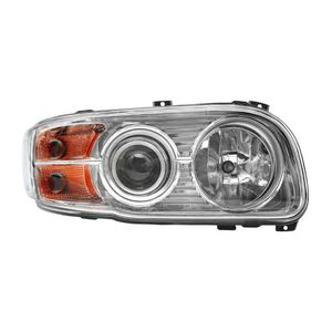Gruppo Fari Alogeni con Lente Cromata Trasparente Lato Destro/Passaggero Compatibile con Modelli Peterbilt 388 389 2008-2018 - Product Image 1