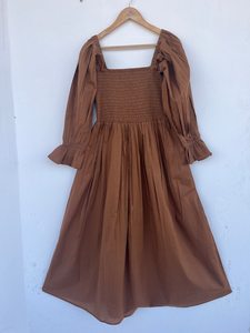 Maxi vestido estampado de algodón puro para Niñas para mujeres, estampado de bloque indio, fiesta de noche informal de verano, venta al por mayor, largo Midi a granel - Product Image 6