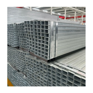 <span class=keywords><strong>MS</strong></span> hình chữ nhật rỗng gi hàn ống thép mạ kẽm ống kim loại thép Z60 rỗng mạ kẽm ống thép vuông ống sắt - Product Image 1