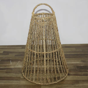 Paniers en jonc de mer en jacinthe d'eau naturels et écologiques faits à la main de l'usine Artex Dong Thap Artisanat pour le stockage du Vietnam - Product Image 6