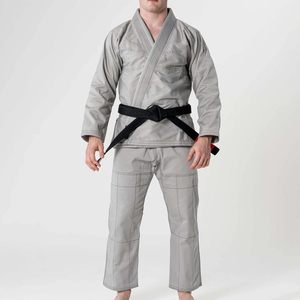 Uniforme de Artes Marciales Mixtas Unisex para Adultos, 100% Algodón, Estampado en Relieve, Tela de 340g, Duradero, Corte Regular/Ajustado, Logotipo Frontal Personalizado, Marca Personalizada - Product Image 2