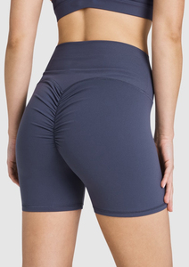 Shorts de sport sans couture taille haute pour femme – Yoga, course à pied, fitness - Product Image 6