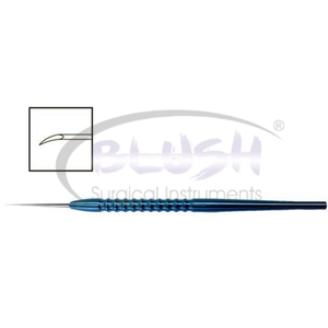 Cuchillo Corneal Sato de 1 mm, Instrumento Oftálmico para Queratoplastia y Cirugía Corneal, Herramienta Microquirúrgica Ocular de Blush Surgical - Product Image 2
